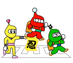 Signal NINJA 3-nin-ja-. sticker #14739036