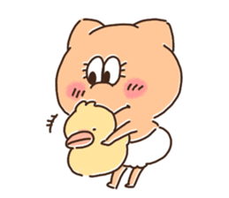 jijiji and zu-zu sticker #14739080