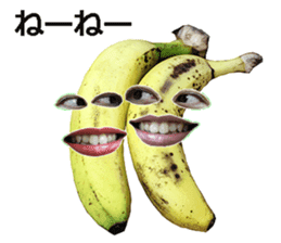 Banana bomber! sticker #14740195
