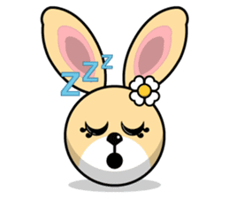 Hunny Bunnys Stickers - Rabbit Emoji sticker #14740259