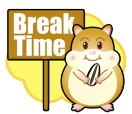 hamster boy sticker #14740672