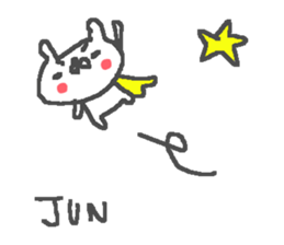 Jun cute bear stickers! sticker #14741081