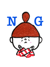 My odango girl sticker sticker #14741613