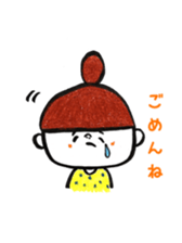 My odango girl sticker sticker #14741614