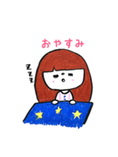 My odango girl sticker sticker #14741616