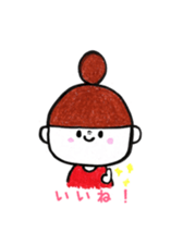 My odango girl sticker sticker #14741621