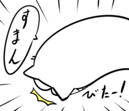 Pretty White cat Sticker 2 sticker #14741718