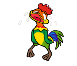 MJ-Rooster sticker #14742057