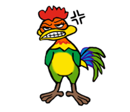 MJ-Rooster sticker #14742061