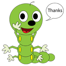 Joe The Caterpillar sticker #14742671
