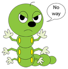 Joe The Caterpillar sticker #14742673