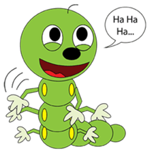 Joe The Caterpillar sticker #14742674