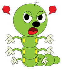 Joe The Caterpillar sticker #14742675