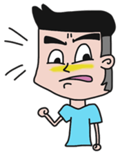 Investor man sticker #14742692