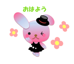 Rabbit daily1 sticker #14743758