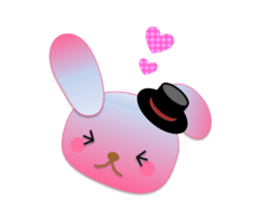 Rabbit daily1 sticker #14743761