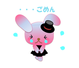 Rabbit daily1 sticker #14743765
