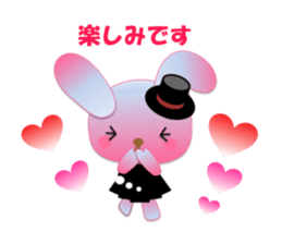 Rabbit daily1 sticker #14743766