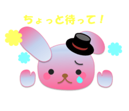 Rabbit daily1 sticker #14743768