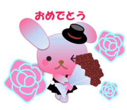 Rabbit daily1 sticker #14743776