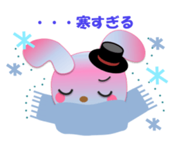 Rabbit daily1 sticker #14743780