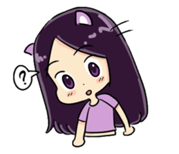 Cute Purple Zwi sticker #14744189