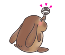 Holland lop MIMI sticker #14744375