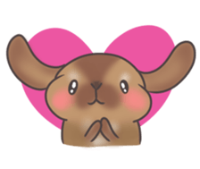 Holland lop MIMI sticker #14744377