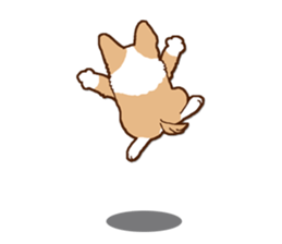 Daily life of Corgi Version 2. sticker #14744506
