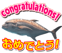 Okinawa's saltwater fish 3 sticker #14744526