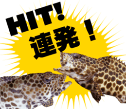 Okinawa's saltwater fish 3 sticker #14744541