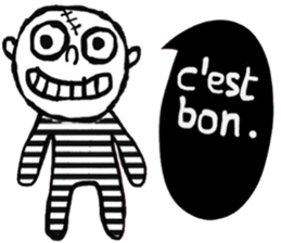 Atom - Salut (French) sticker #14745208