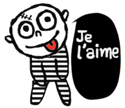 Atom - Salut (French) sticker #14745212