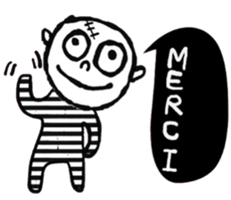 Atom - Salut (French) sticker #14745214