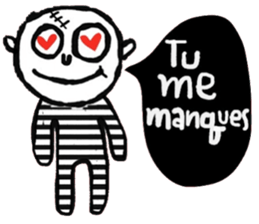 Atom - Salut (French) sticker #14745217