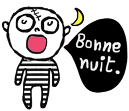 Atom - Salut (French) sticker #14745229