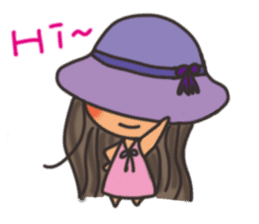 Pan Jiaomei (long hair girl) sticker #14746046