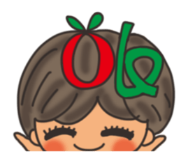 Pan Jiaomei (long hair girl) sticker #14746052