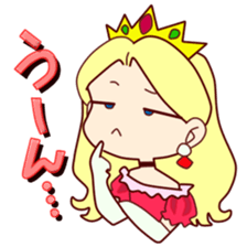 Princess's real heart sticker #14746278