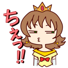 Princess's real heart sticker #14746288