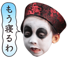 cute zombie boys sticker #14747340