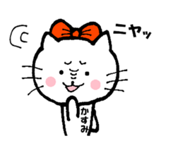 Nyako's kasumi sticker sticker #14747369