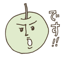Monologue of pears sticker #14747879