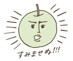 Monologue of pears sticker #14747913