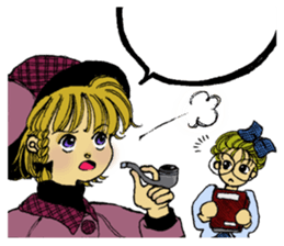 Private detective Girls, Mio & Kana sticker #14748223