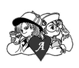 Private detective Girls, Mio & Kana sticker #14748243