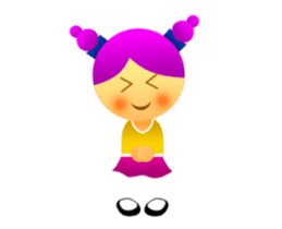 Cute Girl & Boy stickers 2 (animated) sticker #14748816