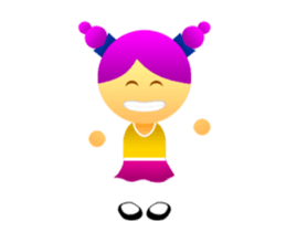 Cute Girl & Boy stickers 2 (animated) sticker #14748820