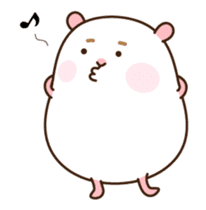 [Animated Stickers] Cute hamster "DANGO" sticker #14749026