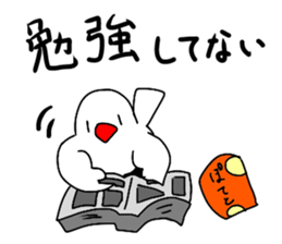 student child Java sparrow sticker #14750705